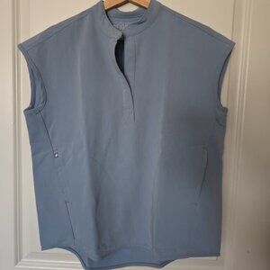 Figs Dusty Blue Scrub Top / Rafaela XXS fits XS